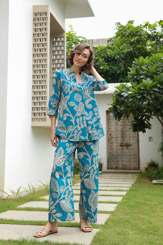 Frosted Floral Co-ord Set